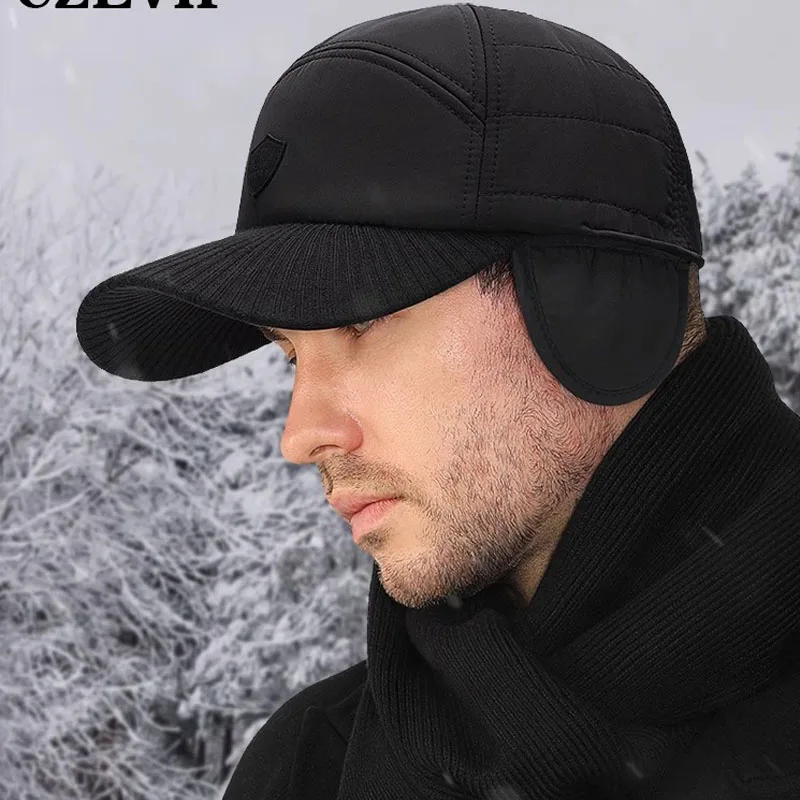 Winter Warm Ultralight Down Hood Waterproof Earmuffs Outdoor Camping Windproof Down Cap Hat With Gloves ,Neckerchief Set