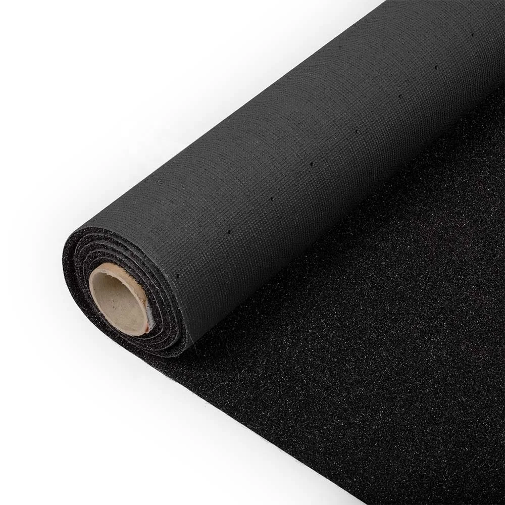 

Scratch and Dent Low Pile Black Artificial Turf Grass