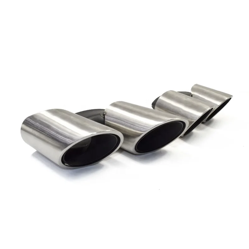 

Brushed Stainless Steel Exhaust Pipe Is Suitable For Porsche Palamela S 17-20 Muffler Tail Pipe Nozzle Exhaust System