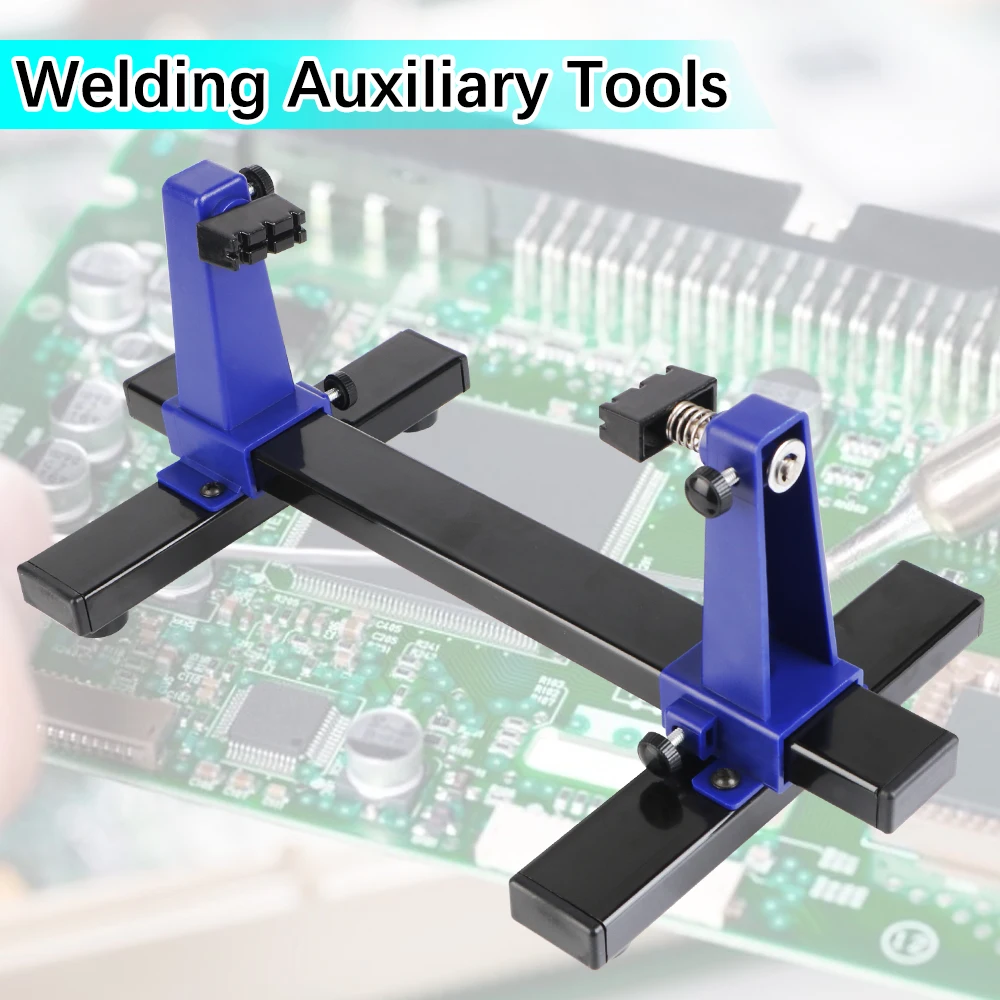 

Jig Soldering Assembly Stand Printed Circuit Board Adjustable 360 ° Rotation 0-200mm PCB Holder Clamp Repair Tools