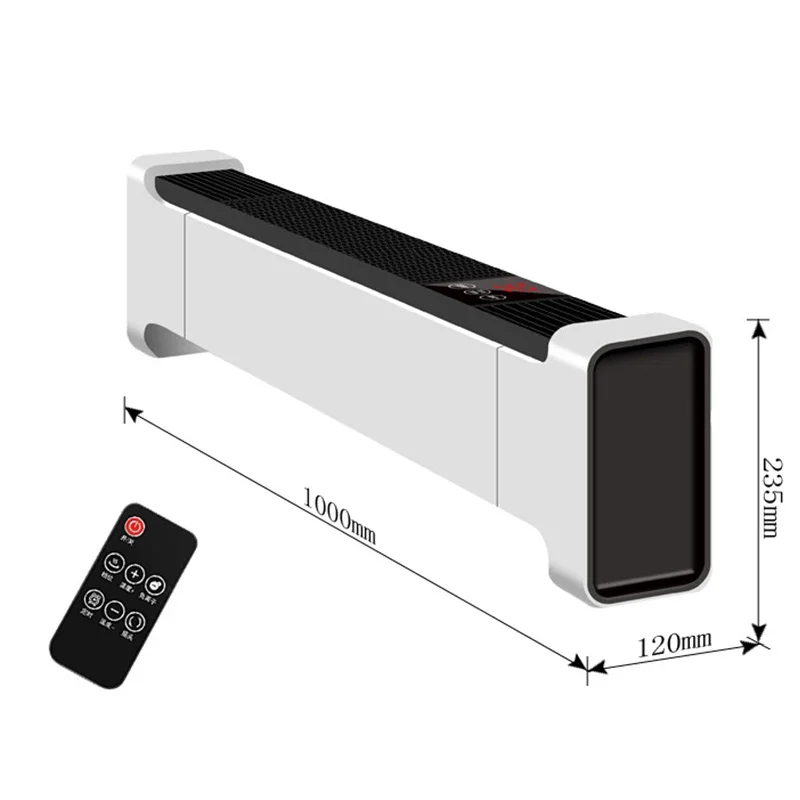 220VHeater household remote control electric heating power saving heater mobile floor heating electric heater heating fan small