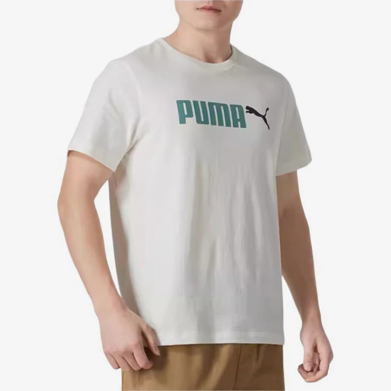 Puma Authentic Spring New Men's Knit Durable Simple T-Shirt 691341-87