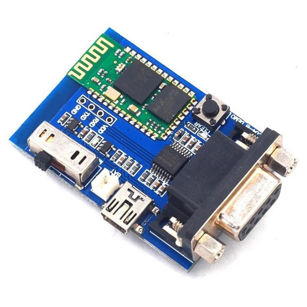 BC04-B Bluetooth Serial Port Module Demo Version Wireless Serial Port Communication RS232 Data Transmission Module