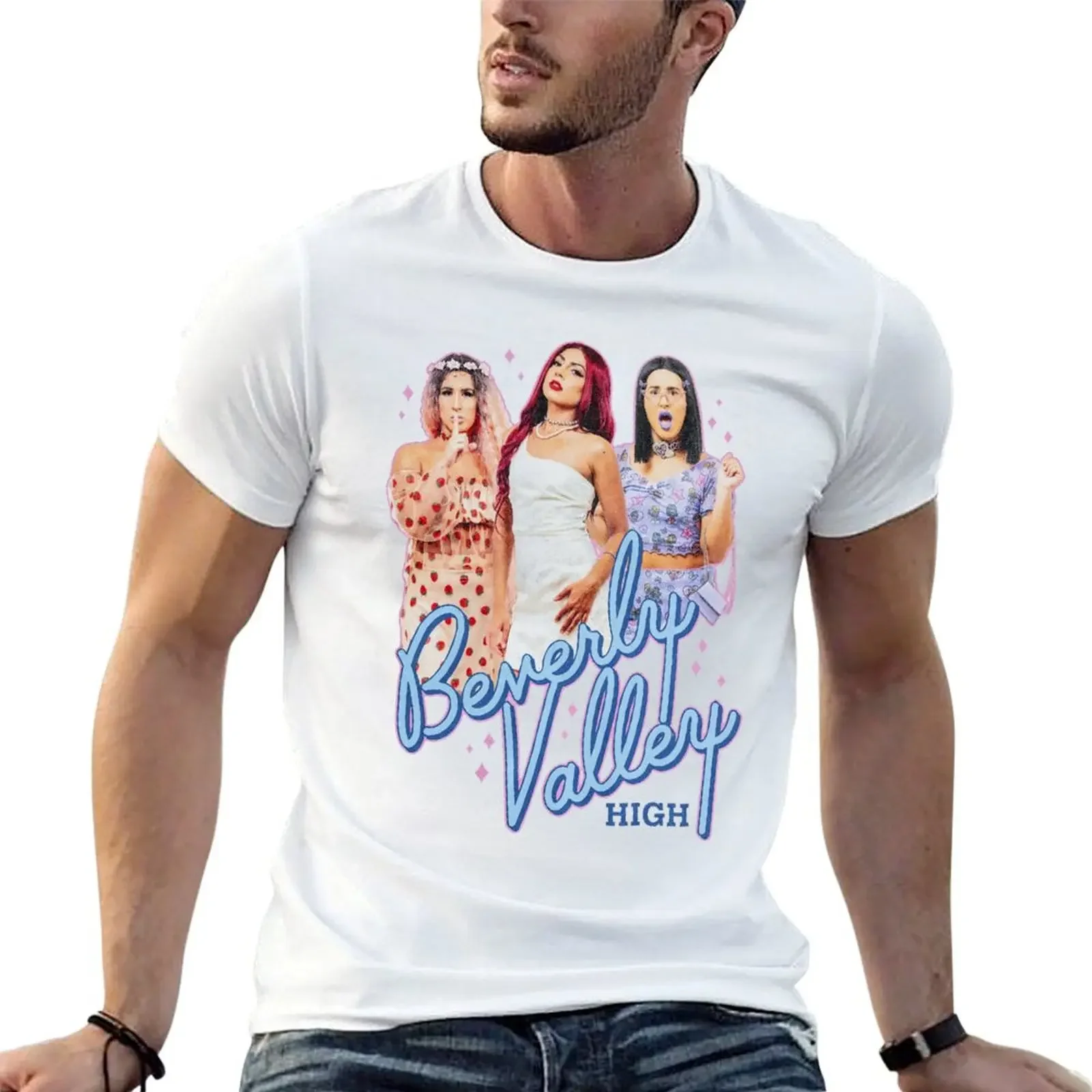 

Bvh Merch T-Shirt baggy shirts plus sizes t shirts for men cotton