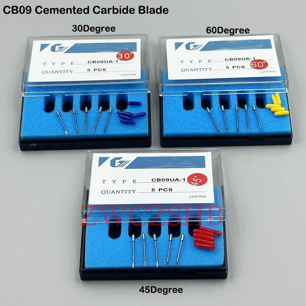 5PCS Für Graphtec CE5000 CE3000 CE6000 Schneiden Plotter CB09 CB15 Messer Klinge CB09UA-5 CB15UA-5 Hartmetall Klinge Messer – Detail 2