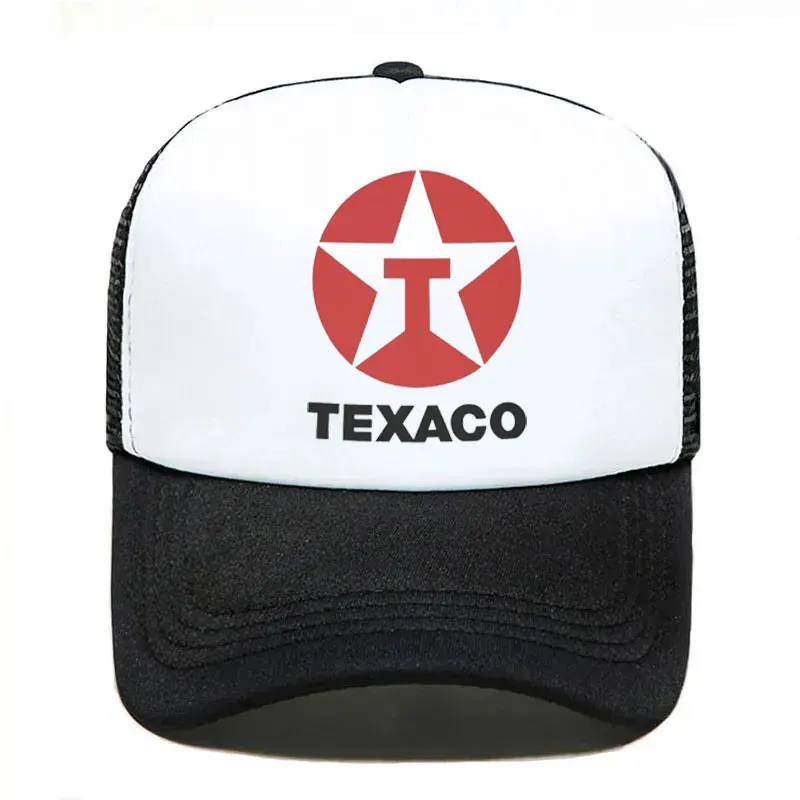 Classic Texaco Mesh Trucker Hat Fashion Men Women Advertising Travel Team Baseball Caps Truker Hats snapback cap hats for men