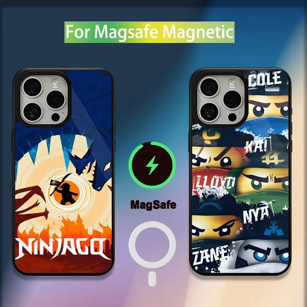 

Anime N-NinjagoS Cool L-LEGOS Phone Case For iPhone 16,15,14,13,12,11,Plus,Pro,Max,Mini Magsafe Magnetic Wireless Charging