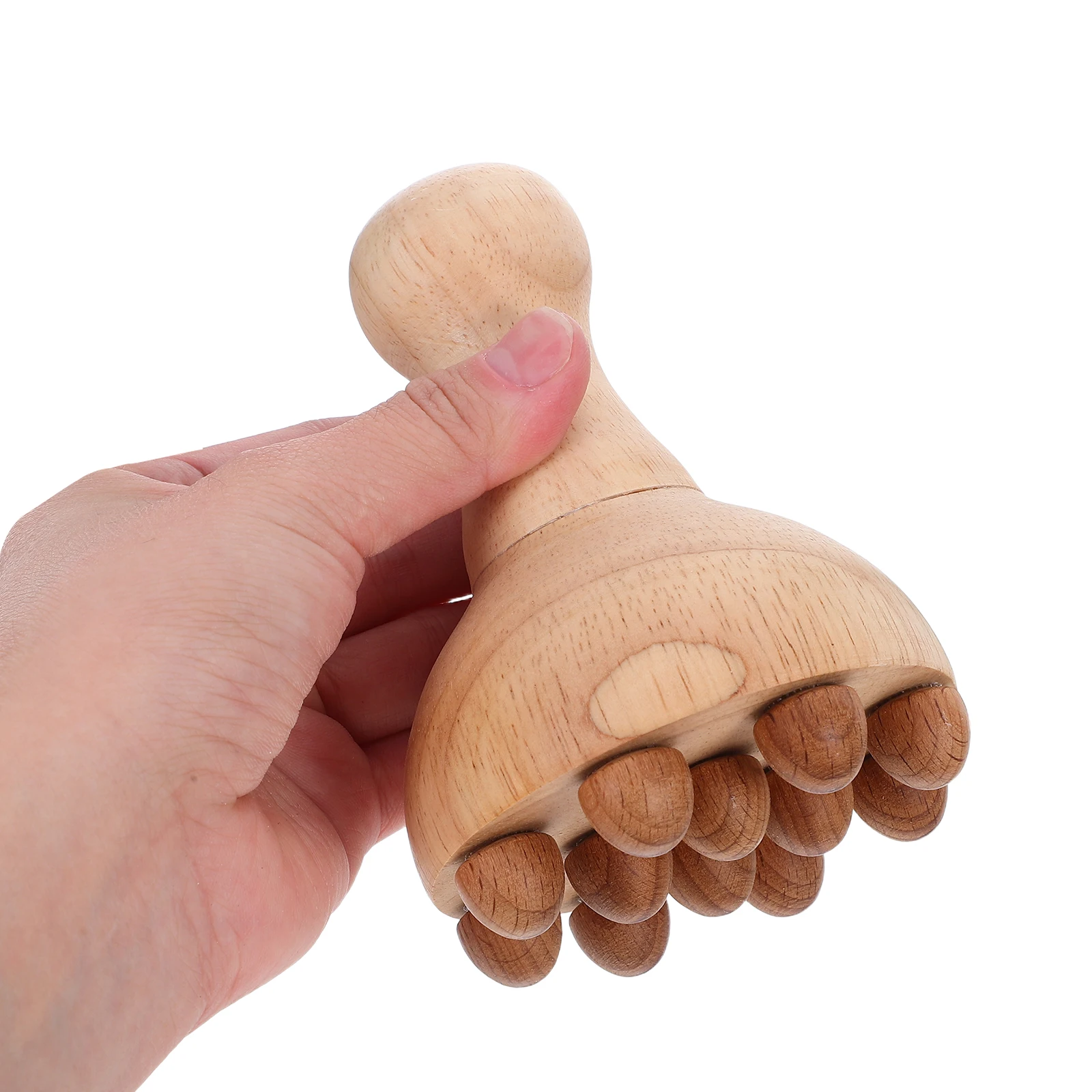 

Деревянный массажный роллер-стик для меридианной терапии, портативный, для дома и офиса, массажная расческа для тела