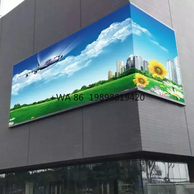 

Светодиодная видеостена с прочным дизайном 3000 Яркость Солнечный свет Чтение Гарантия 1 год Высокое освежение P6 P8 P10 Открытый