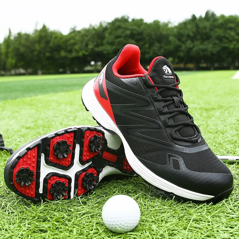 New Spikes Golf Shoes Men Luxury Golf Sneakers for Men Light Weight Golfers Footwears