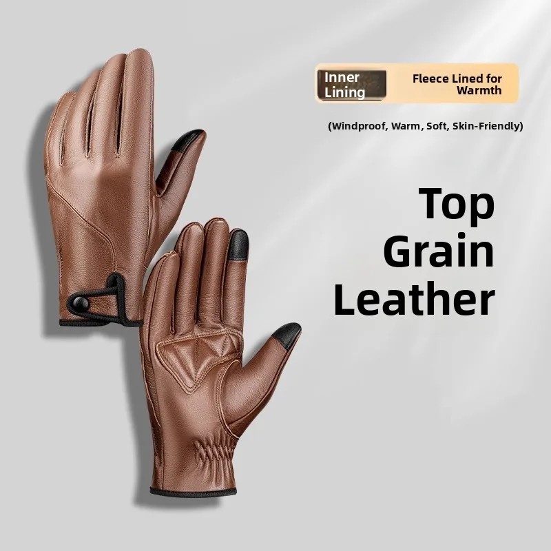 gants-en-cuir-pour-hommes-marron-doubles-en-polaire-resistants-au-froid-pour-l'hiver-compatibles-avec-les-ecrans-tactiles-gants-de-moto-vintage-en-cuir-chauds-pour-motards