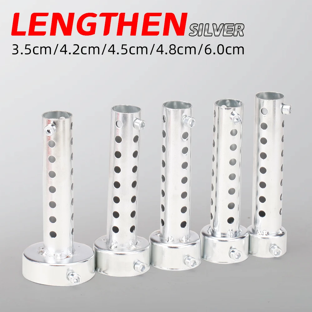 35mm 42mm 45mm 48mm 60mm DB Killer Universal MotorcycleExhaust Can Muffler Insert Baffle DB Killer Silencer Stainless Steel