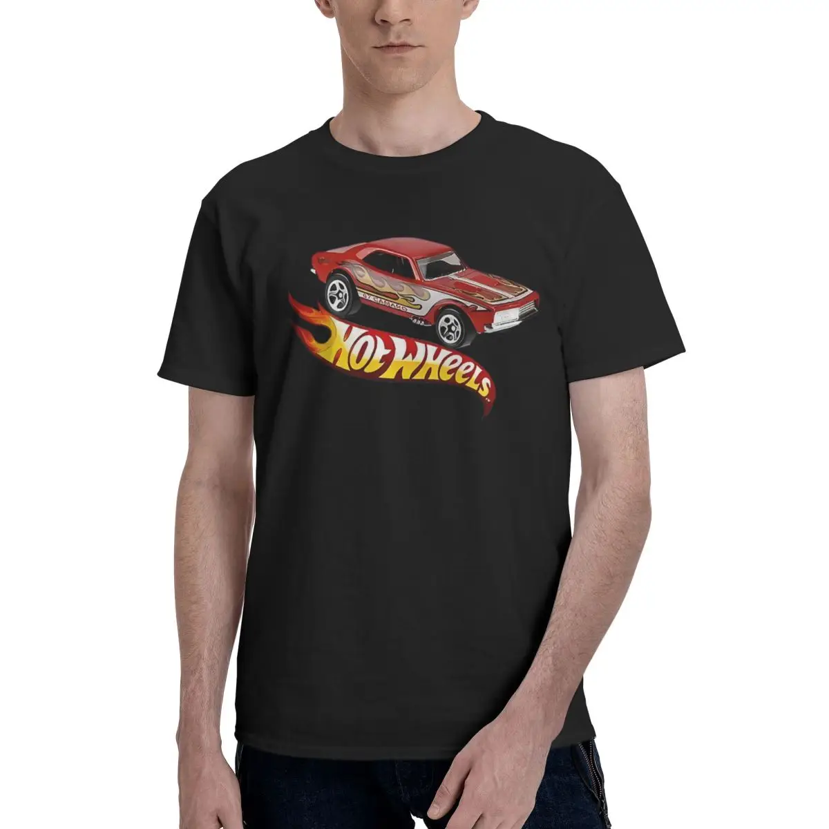 

Hot Wheel 100% Cotton Casual Breathable Confortable Manga New Gifts And T-Shirts Clothes Men