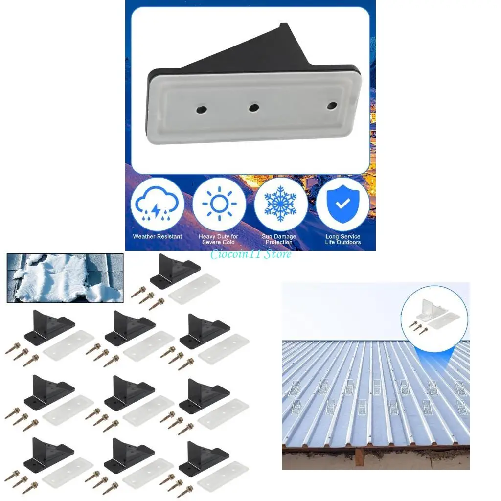 

Y1UB Gutter Guard Shoger Shroateors с технологией уплотнения и простыми установками винтов 10 шт.