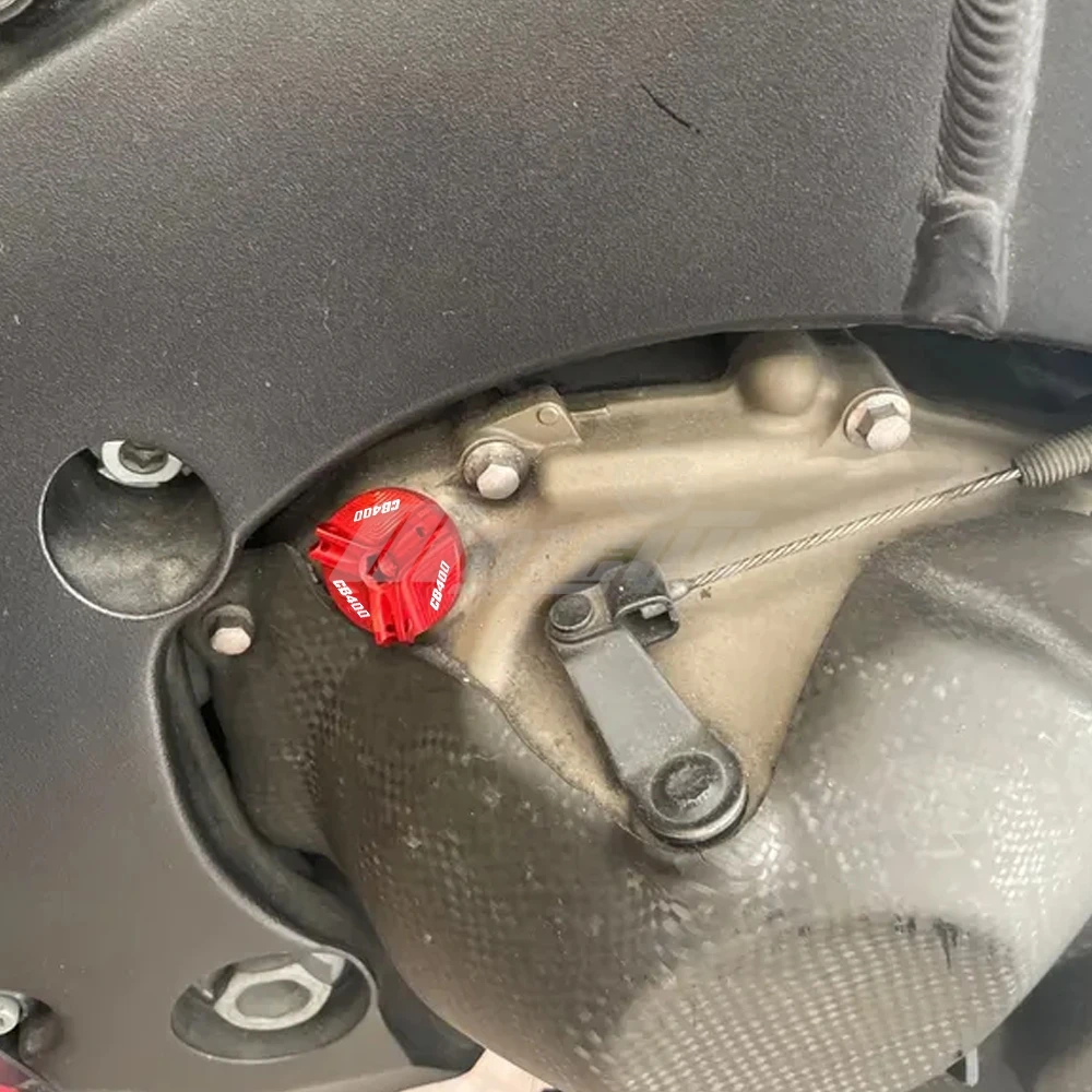 Для Honda CB400SF CB 400 CB400 VTEC 1 2 3 4 CB-400 мотоцикла с ЧПУ, алюминиевая крышка моторного масляного фильтра, крышки масляного фильтра, аксессуары