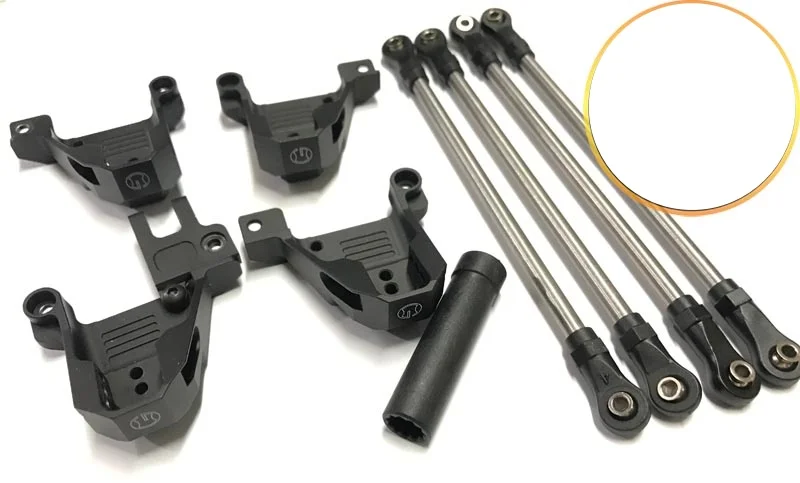 GRC Chassis Conversion Kit #8057 Convert 312mm to 324mm Wheelbase For TRAXXAS TRX-4 1/10 RC Crawler Short To Long Wheelbase