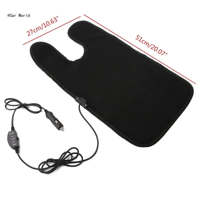 6XDB Universal Baby Winter Warm Car Heated Cover Pad Safety Heating Cushion