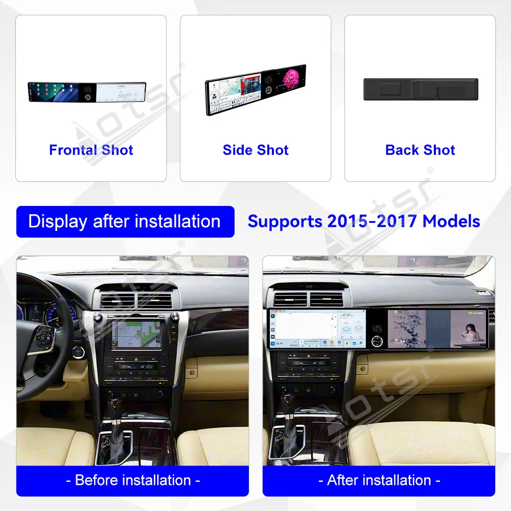 Dual Touch Screen 12.3