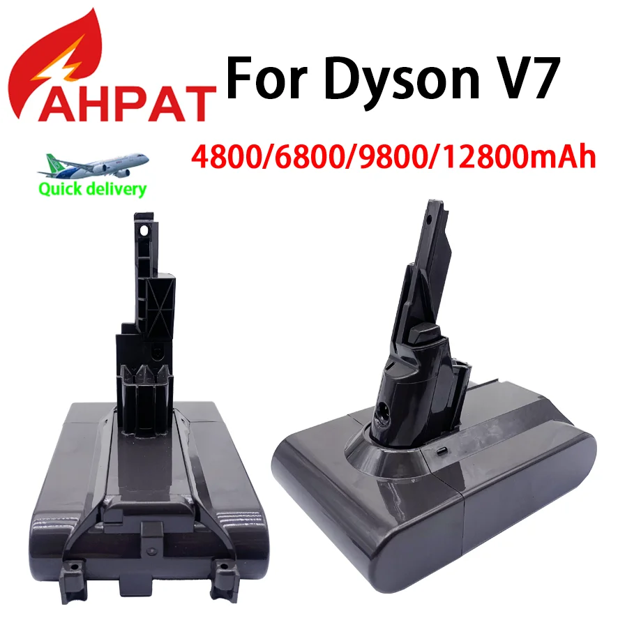 100% Original Dyson V7 Battery 21.6V 12.8Ah Li-lon Battery For Dyson V7 Battery Tier Pro Vacuum Cleaner Replacement