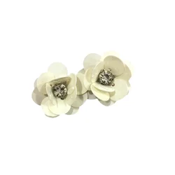 Crystal Sequin Flowers Handmade Sew on Patches for Shoes Bags Garment Accessories, Craft Making