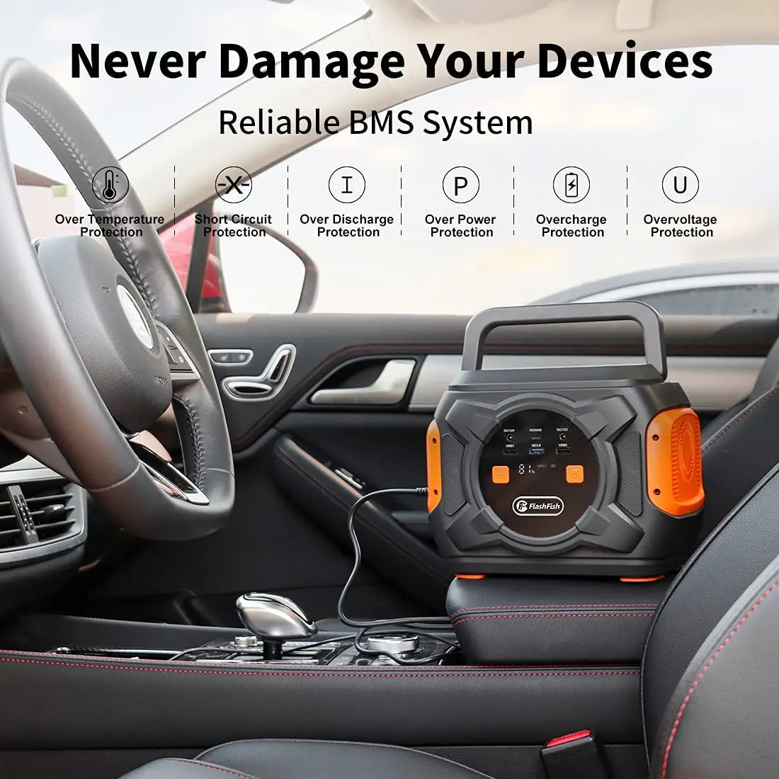 FF Flashfish 230V Tragbare Solar Power Station 320W 292WH Notfall Solar Generator Batterie Pack Ladegerät Power Bank Versorgung RV