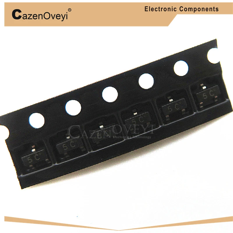 100pcs/lot BC807-16 5A BC807-25 5B BC807-40 5C BC817-16 6A BC817-25 6B BC817-40 6C SOT-23-3 In Stock