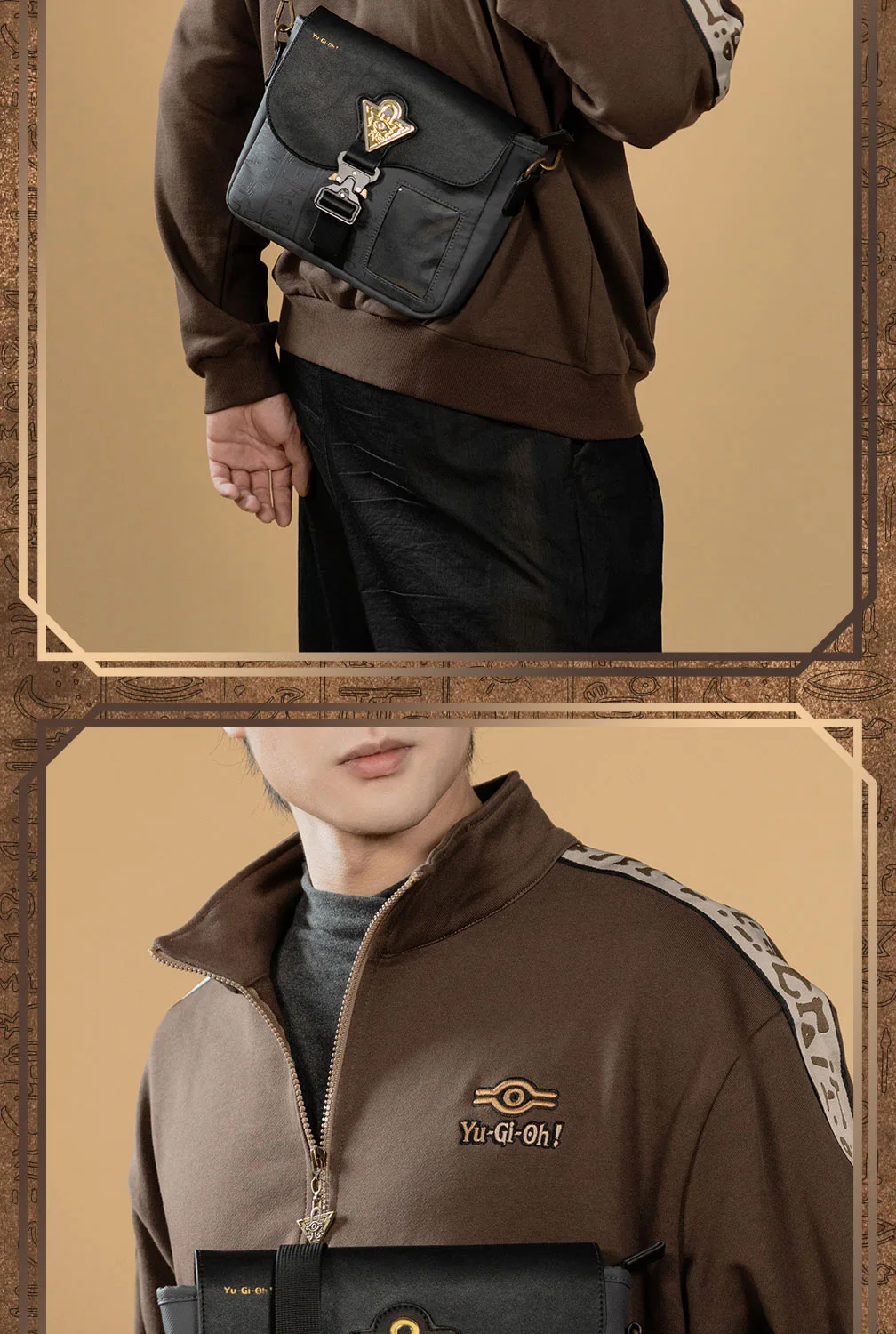 Moeyu Yu-Gi-Oh! Duel Monster Cosplay Men Crossbody Bag Anime Messenger Shoulder Chest Bag Pouch Student Casual Women's bags