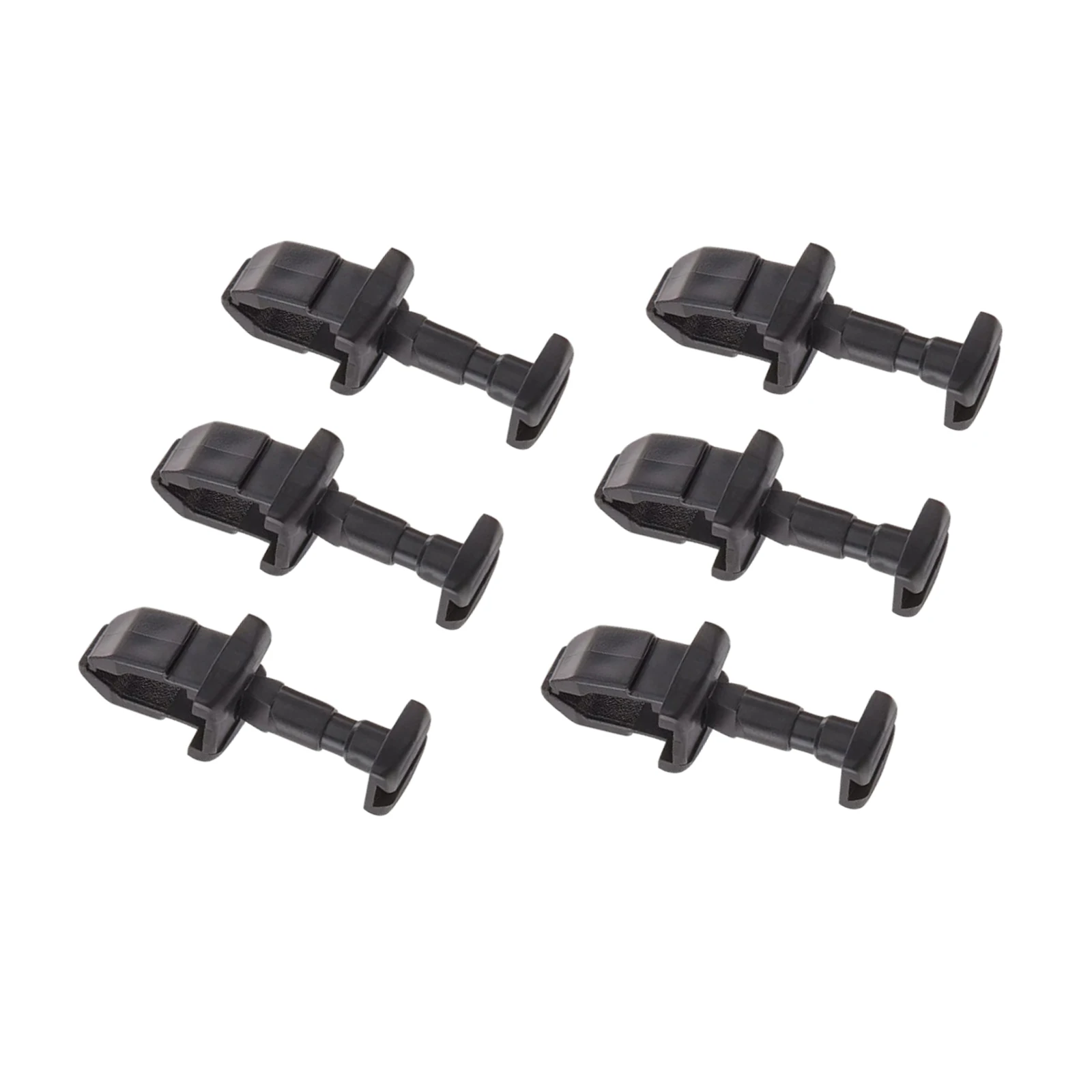 6pcs RV Refrigerator Vent Door Latch Clip 617772 For Norcold Refrigerator Vent Door Plastic Construction Easy Installation