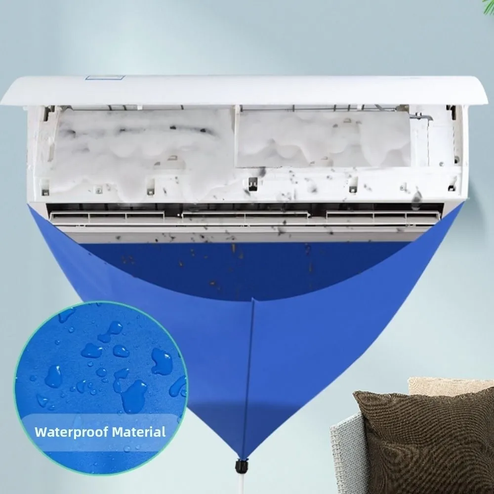 Leak-proof Air Conditioner Clean Cover Waterproof Drain Air Conditioner Cleaning Kit with Drain Pipe Thickened PVC