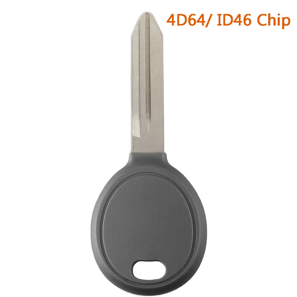 

DIYKEY Transponder Ignition Key 4D64/ ID46 Chip for Chrysler for Dodge Avenger for Jeep Compass Wrangler for Mitsubishi Y164-PT