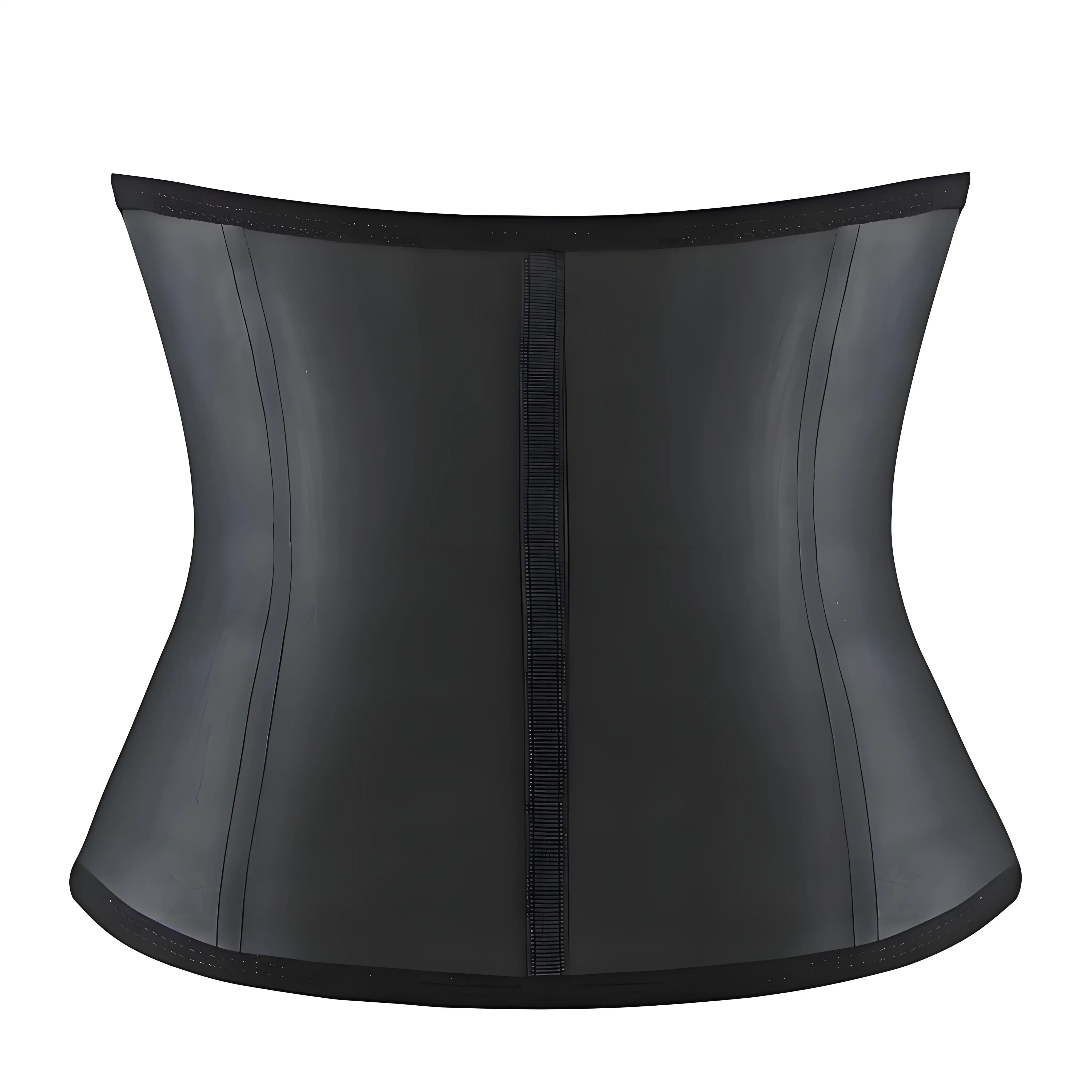 8.66 inch short torso Latex Waist Trainer Corset 9 Steel Bones Shapewear Body Shapers Women Corset Slimming Belt Waist Shaper