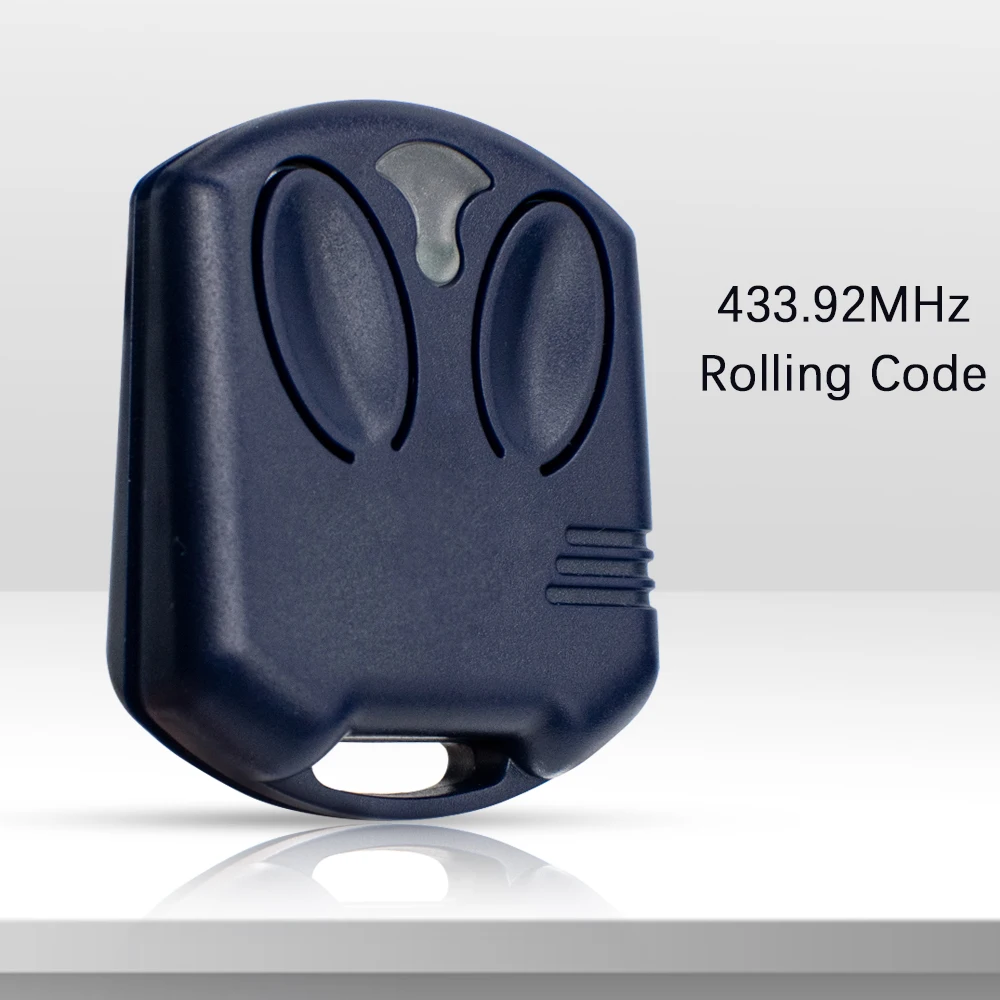 FADINI 433MHz Rolling Code Garage Door Remote Control For FADINI JUBI 433-2 JUBI 433-4 JUBI 433-2TR Handheld Transmitter