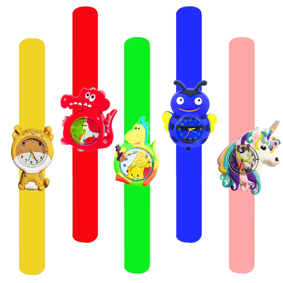 Regali di compleanno preferiti per bambini Cartoon Child Watch Baby Learn Time Toy ragazzi ragazze orologi digitali per bambini di età compresa tra 2 e 15 anni