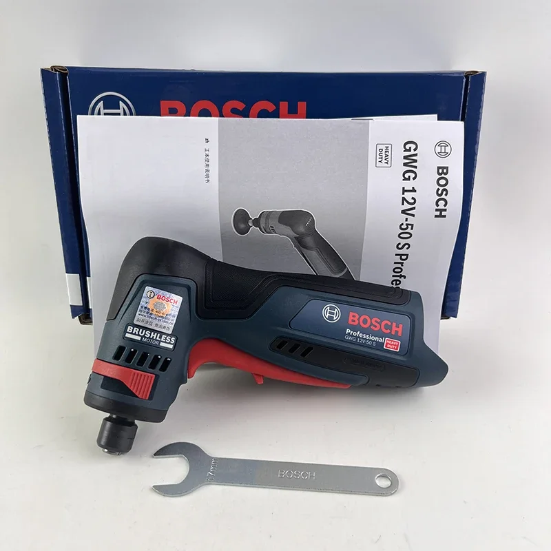 Bosch GWG12V-50S Electric Grinder Household 12V Wireless Straight Grinder Sand Grinder Power Tool