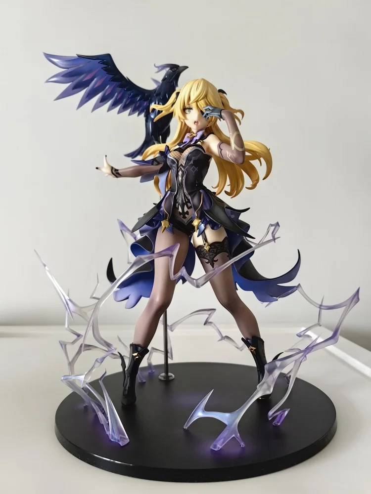 

Официальный Genshin Impact 1/7 Fischl Prinzessin Der Veryrteilungi Ver, натуральная игра, аниме-фигурка, сборный режим, периферийная игрушка в подарок