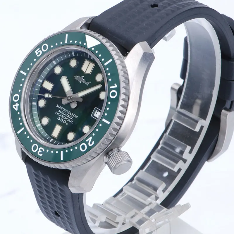 Heimdallr Titanium Dive Watch 30Bar Waterproof Sapphire crystal Watch Titanium case NH35 Automatic Mechanical diving Mens Watch