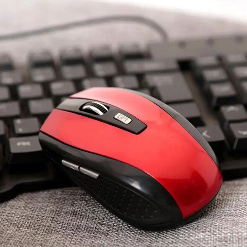 

Wireless Mouse 2.4G Portable Mobile Optical Office Mouse Adjustable DPI Levels for Notebook PC Laptop MacBook