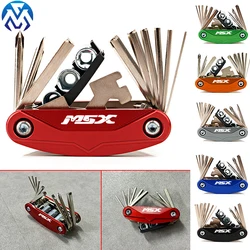 For Honda MSX125 Grom MSX 125 Grom125 2013-2024+ Accessories Motorcycle CNC Tool Repair Screwdriver Set