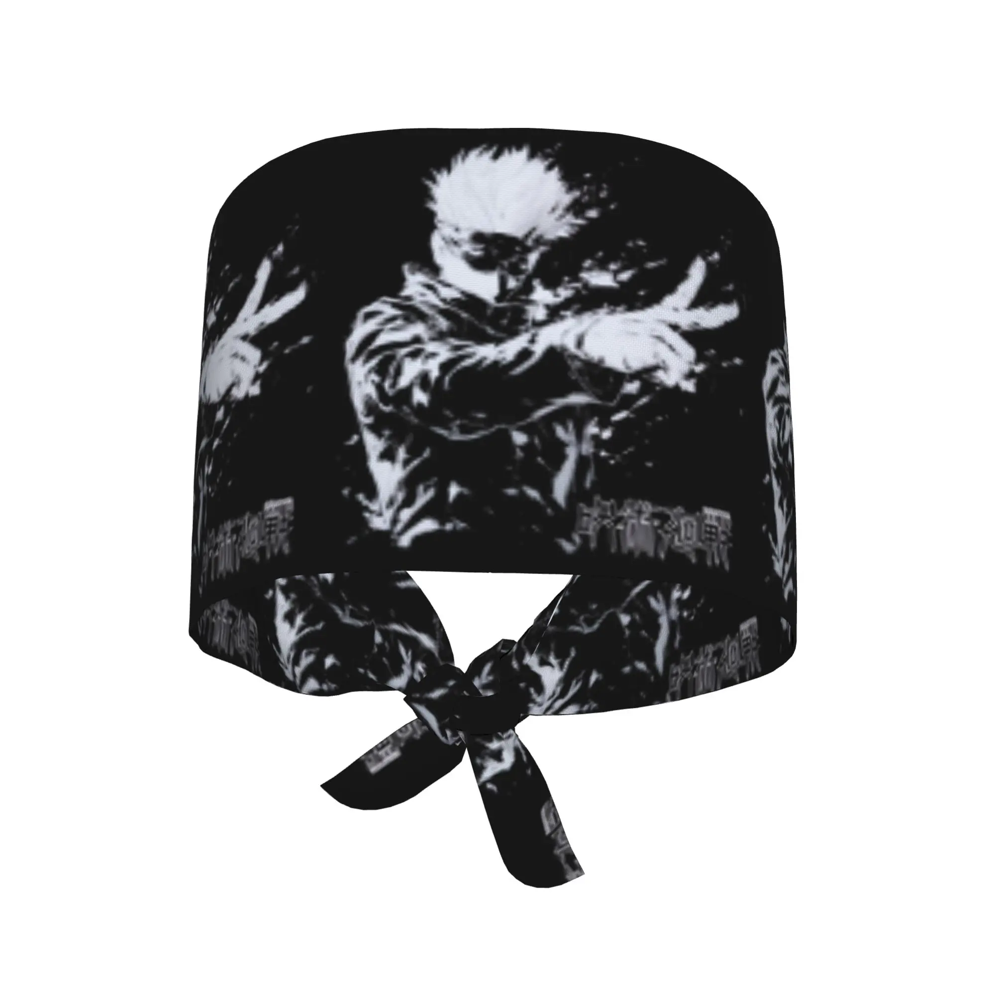 

Custom J-Jujutsus K-Kaisens Scrubs Cap Surgical Hats Men Women Cool Cartoon Manga Operator Hats Lab Works Hat