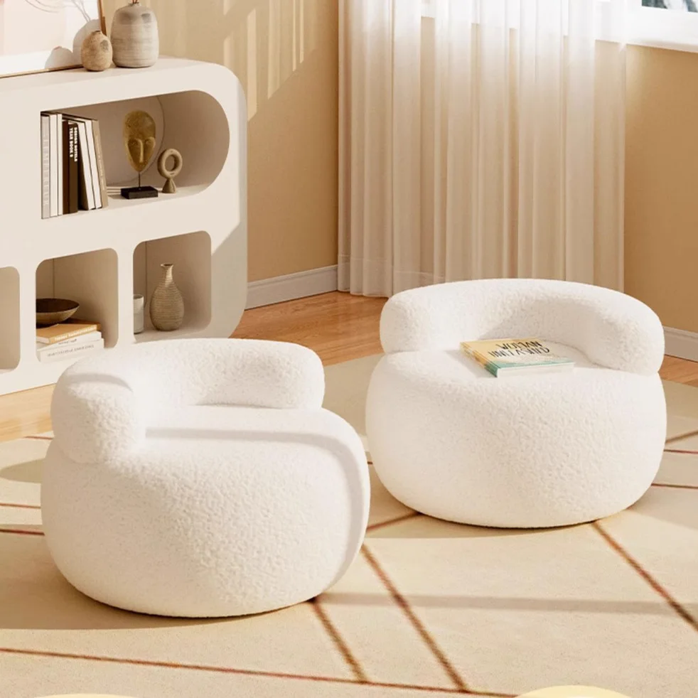 Italian Style Nordic Design Living Room Single Sofa Leisure Chair Creative Design Beauty Salon Reception Chair