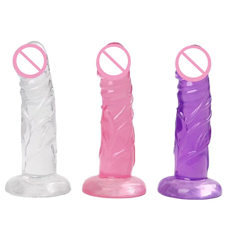 Soft Huge Dildos Silicone Anal Plug Dildo Butt Plug Vibrators Prostate Massage Unisex Sexy Stopper Adult Sex Toy For Men Women