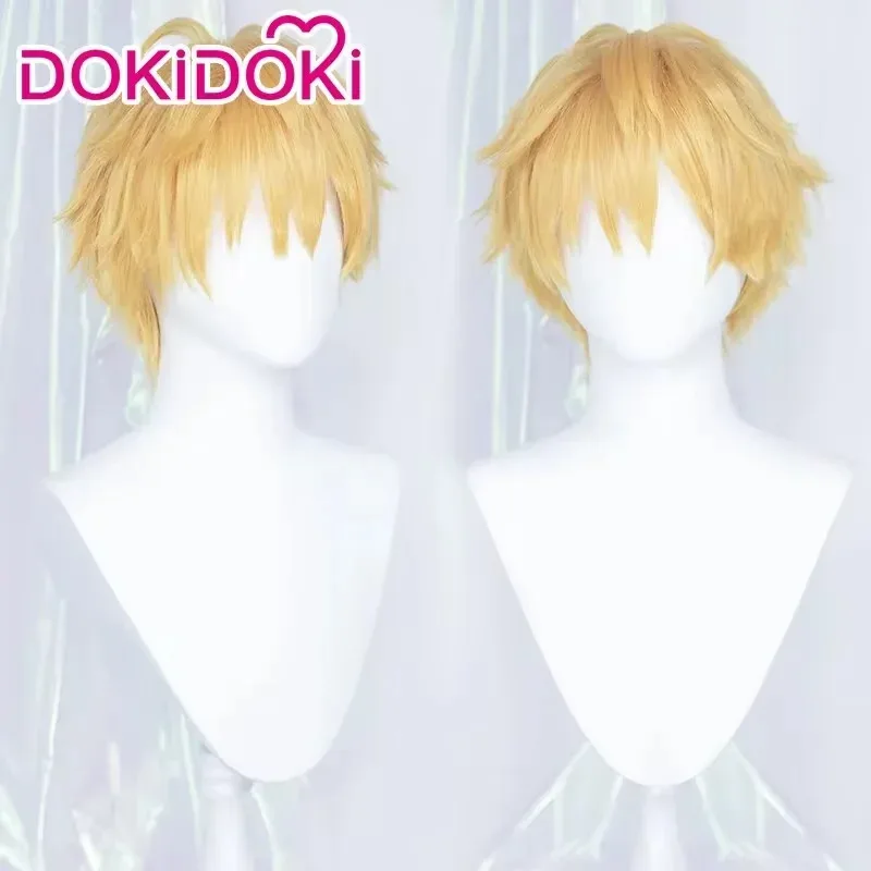 IN STOCK Angell Devill Makimaa Rezee Denjii Mitaka Asa Powerr Wig Anime Cosplay Dokidoki Halo Necklace Tattoo Fangs Horns Sickle