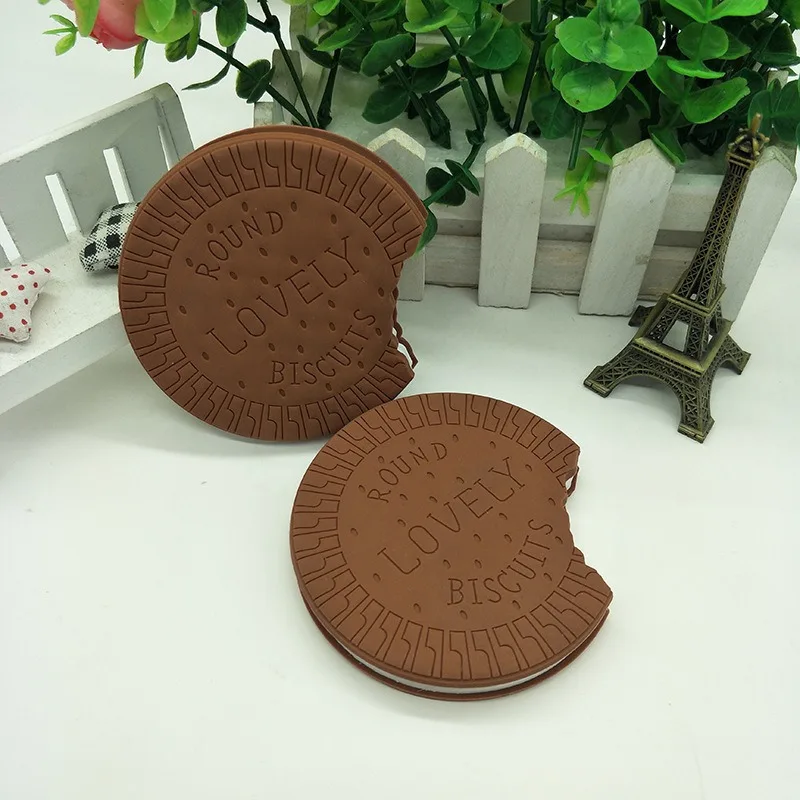 1/2個、クリエイティブな文房具、チョコレート型のメモ帳、80枚、かわいいメモ帳、ポータブル日記、事務用品、繊細なギフト