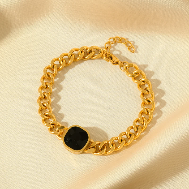 EILIECK 316L Edelstahl Goldfarbene Kugel-Perlenkette für Damen, Modischer Trend-Halsschmuck, Wasserdichter Schmuck, Geschenk-Halskette – Detail 19