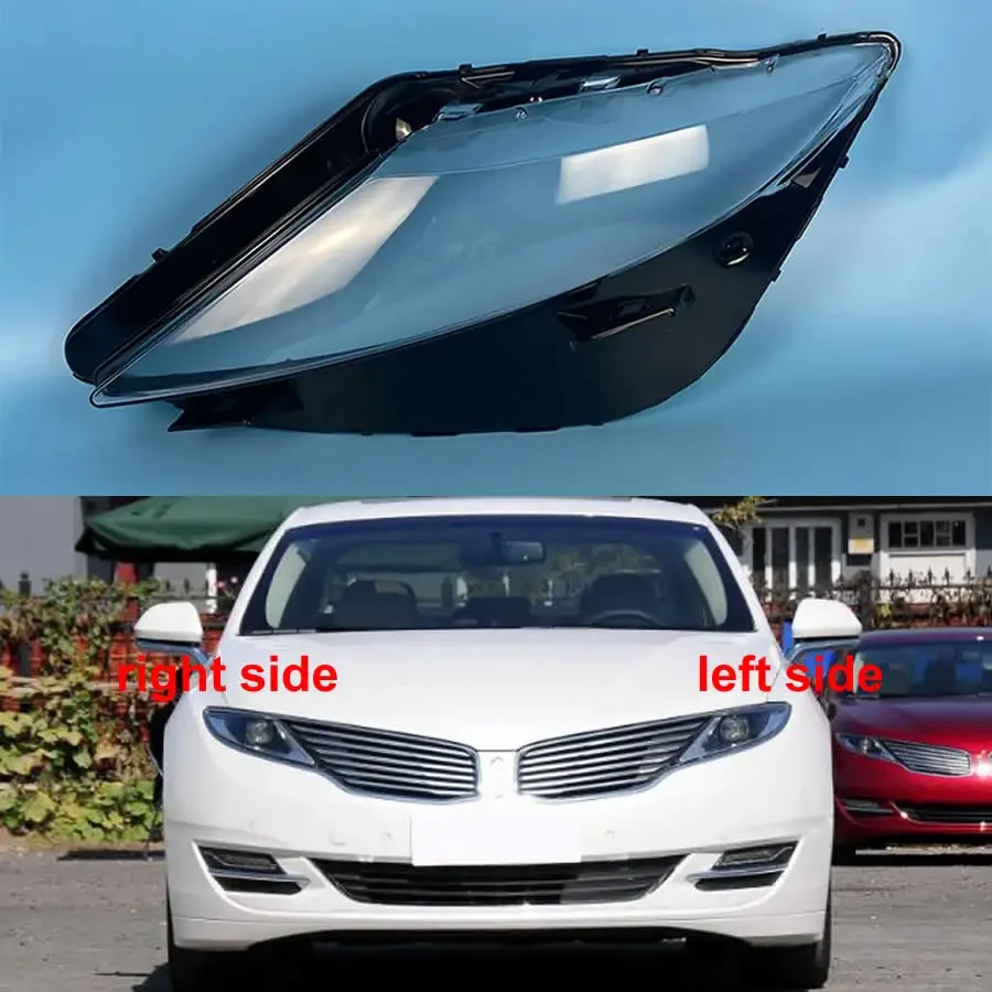 

For Lincoln MKZ 2014 2015 2016 Headlight Shell Transparent Lampcover Headlamp Lamp Cover Replace Original Lampshade Plexiglass