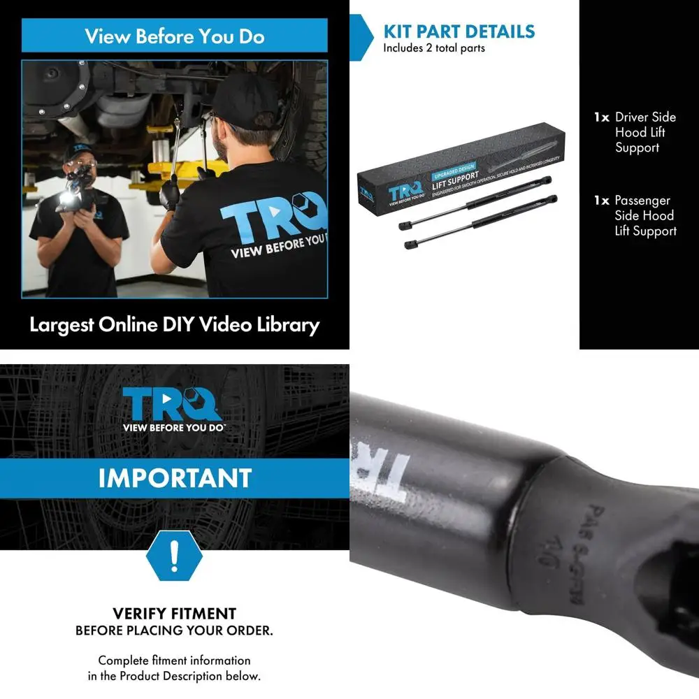 

Пара подъемных стоек капота для Hyundai Sonata, со стороны водителя и пассажира 2015-2017 гг.