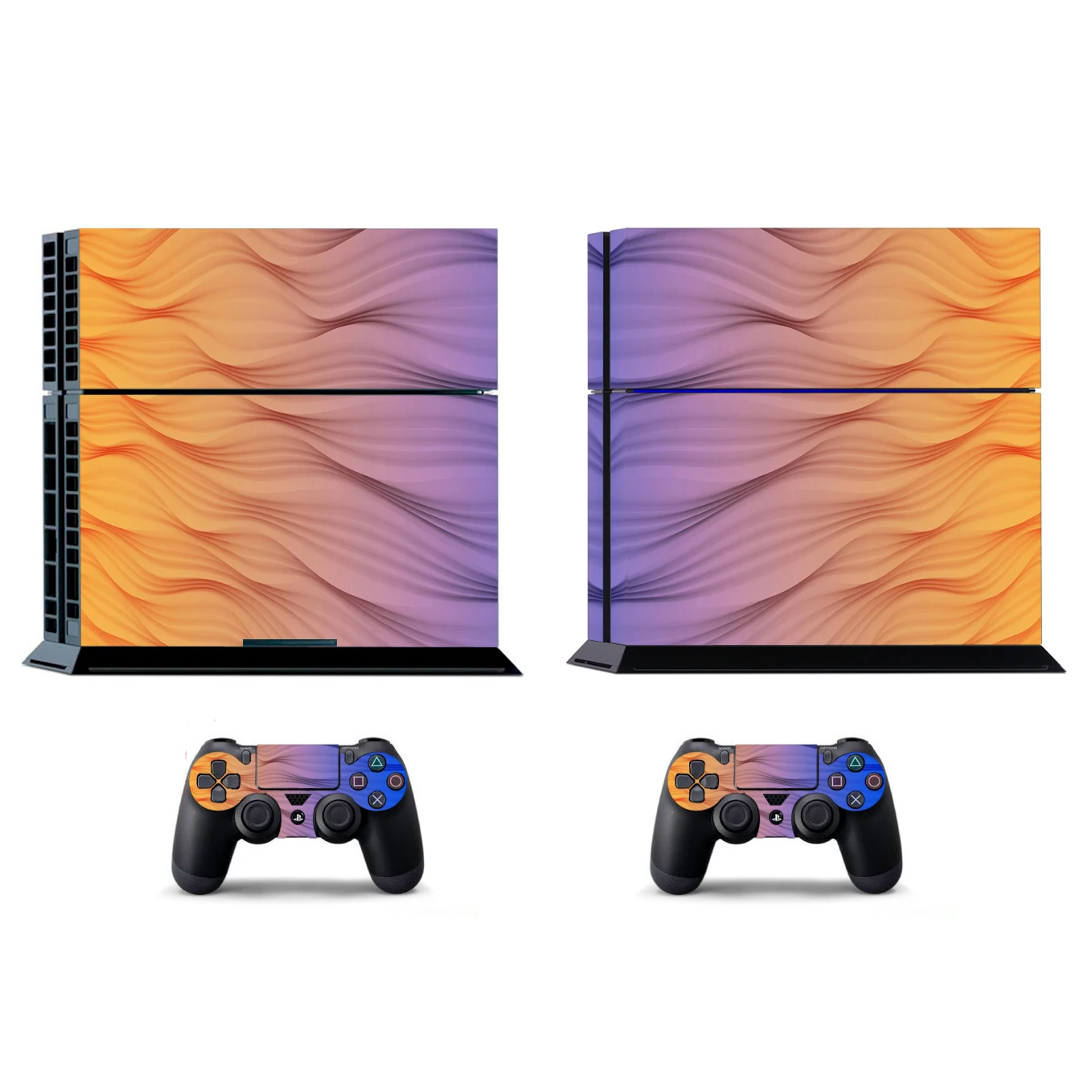 Pegatinas de piel de vinilo para Sony PS4 PlayStation 4 y 2 controller, Stones 1612