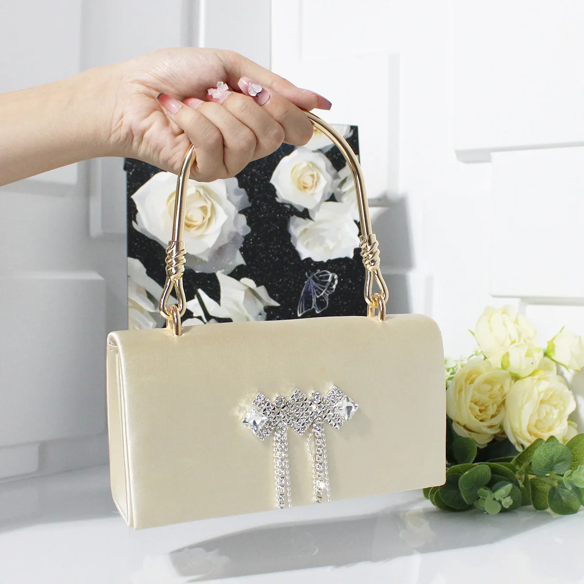

Fashion dinner bag handbag light luxury exquisite chain bag