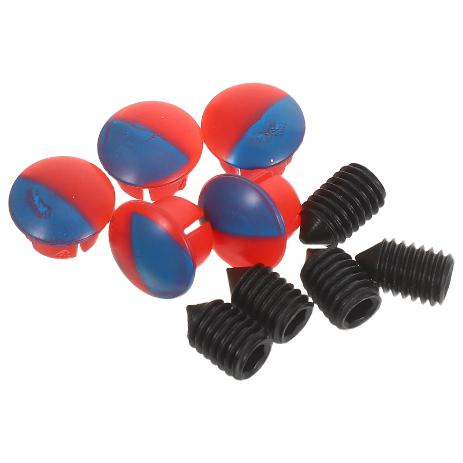 

5Pcs Kitchen Faucet Hole Cover Caps Red Blue Color-Coded for Hot Cold Handles Universal Fit Sink Tap Accessories Replacement