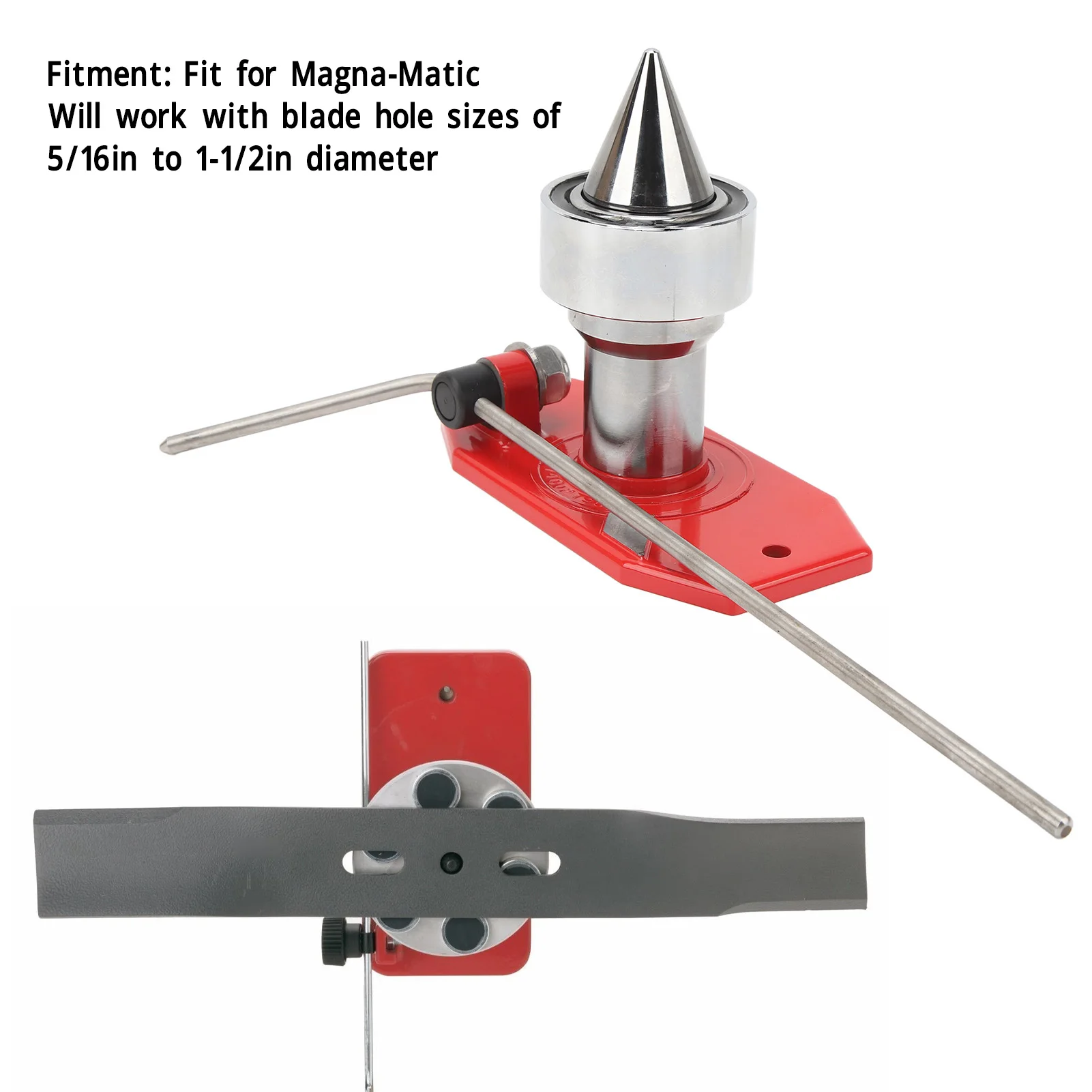 

750‑087 Blade Balancer Mount Lawn Mower Blade Balancer Wall Mount High Strength Construction MAG 1000 for Magna‑Matic